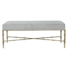 Bridgeton Chenille Ottoman Bench